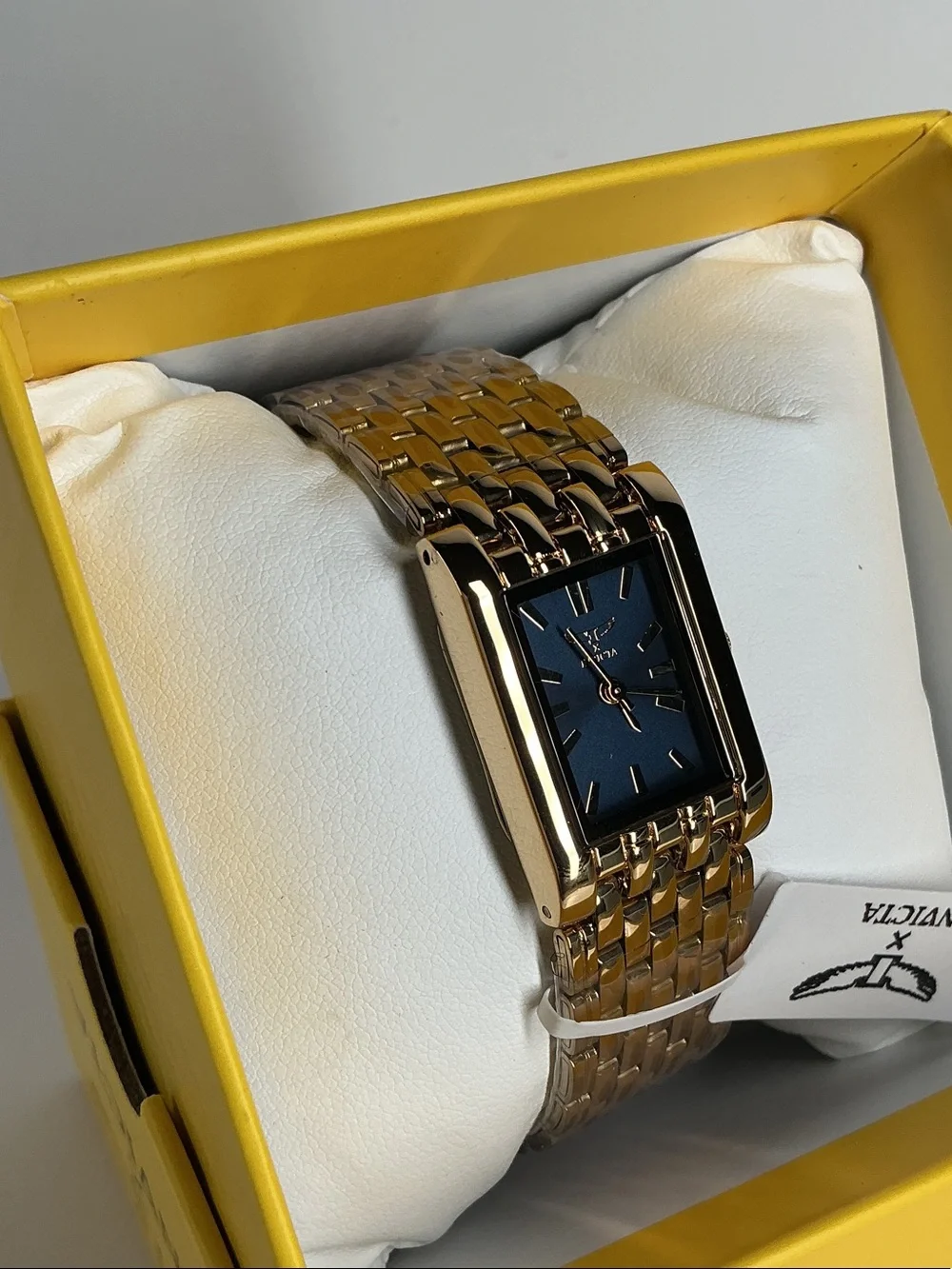 Invicta Gold-Tone Bracelet Watch with Navy Dial - for women - 69893